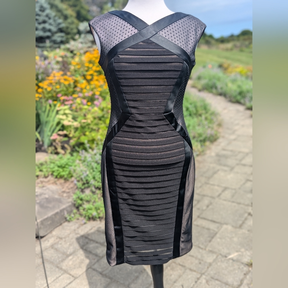 Jax Black Cocktail Dress - Size 2 - Picture 6 of 8